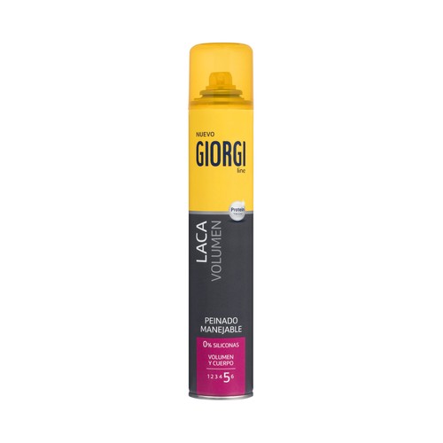 GIORGI Laca (5) efecto volumen y cuerpo, para un peinado manejable 300 ml.