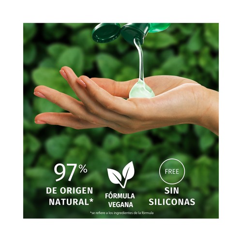HERBAL ESSENCES Champú purificante con aroma a menta, para todo tipo de cabellos 350 ml.