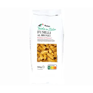 PRODUCTO ALCAMPO Pasta fusilli al bronzo Tavola in Italia 500 g.