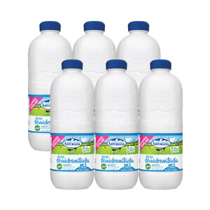 precios Central Lechera Asturiana Leche De Vaca Semidesnatada, De Origen Español 6 X 2.2 L. en Alcampo