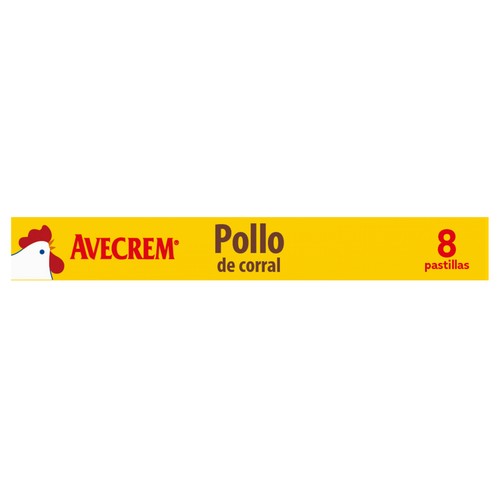 AVECREM Caldo de pollo 8 pastillas 80 g.