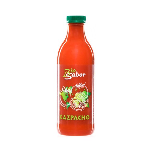 BIOSABOR Gazpacho ecológico botella 1 l.