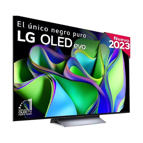 Televisión 139,7 cm (55") LG OLED OLED55C34LA EVO, Smart TV webOS23, 4HDMI, 3USB, el mejor TV para Gaming.