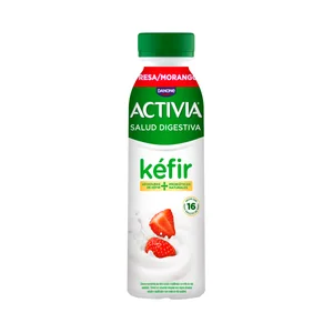 ACTIVIA de Danone Kéfir líquido con fresa 272 ml.
