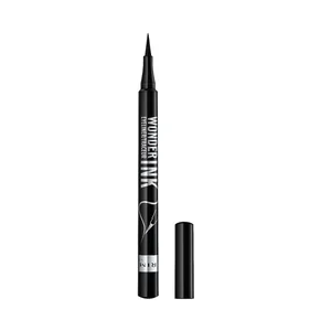 RIMMEL Wonder ink tono negro Eyeliner líquido con punta de fieltro super afilada de alta precisión.