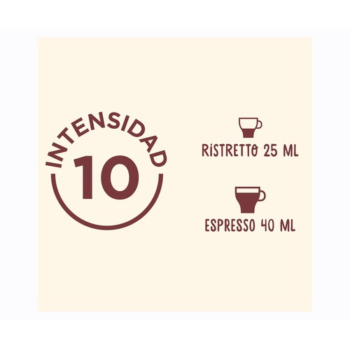 NESCAFÉ Farmers Origins Áfricas ristretto I10 Café en cápsulas 18 uds.
