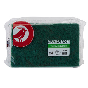 Imagen de PRODUCTO ALCAMPO Estropajo fibra verde PRODUCTO ALCAMPO 4 uds.