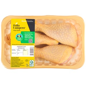Alcampo Cultivamos LO Bueno Jamoncitos de Pollo Campero, Bandeja. 375 G