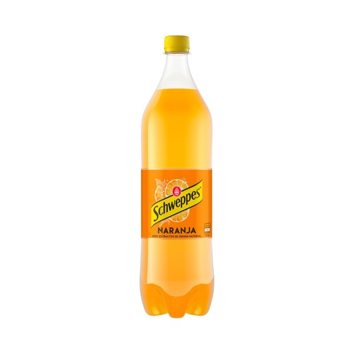 SCHWEPPES Refresco de naranja 1,5 l.
