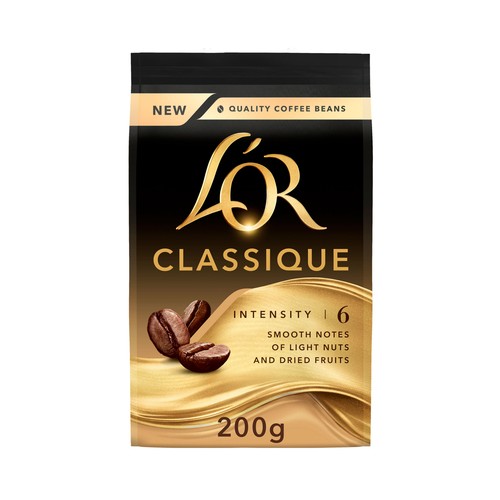 L' OR Café grano natural classique 200 g.