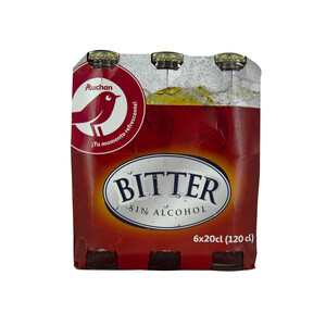Imagen de PRODUCTO ALCAMPO Bitter sin alcohol pack 6 uds. x 20 cl.
