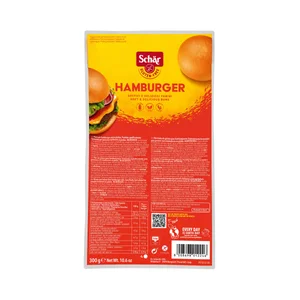 SCHÄR Pan de hamburguesa sin gluten SCHÄR 300 g.