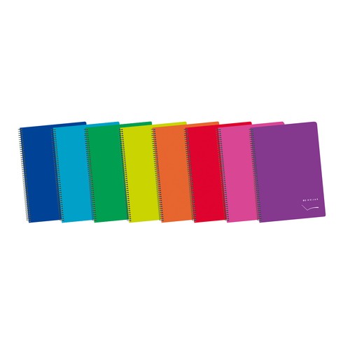 Cuaderno A4 Rayado Horizontal con margen, 80 hojas 70g PRODUCTO ECONÓMICO ALCAMPO.