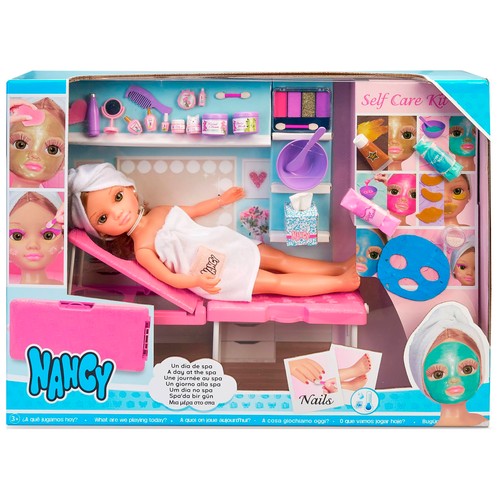 NANCY Un día de spa, muñeca y 20 accesorios.