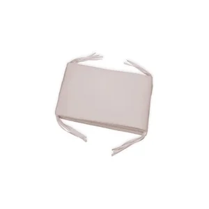 Protector de cuna liso de color rosa, INTERBABY.