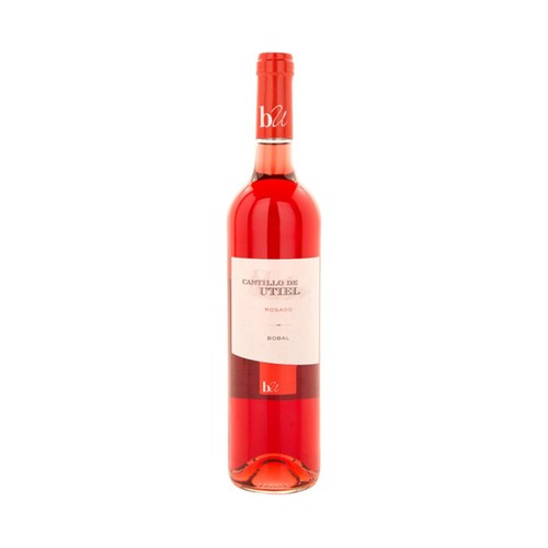 CASTILLO DE UTIEL  Vino rosado con D.O. Utiel - Requena CASTILLO DE UTIEL botella de 75 cl.