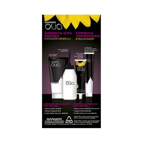 GARNIER Olia Tinte de pelo permanente color castaño claro 5.0.