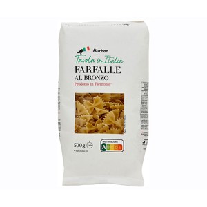 Imagen de PRODUCTO ALCAMPO Farfalle bronzo Tavola in Italia