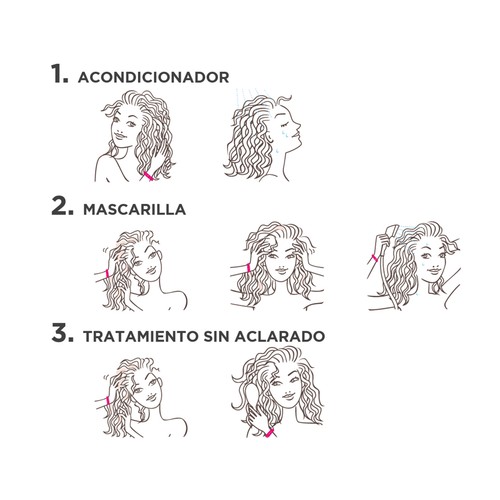 FRUCTIS Mascarilla capilar intensiva efecto brillo, con bayas de Goji, para cabello teñido FRUCTIS Hair food de Garnier 390 ml.