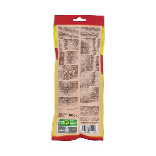 RIGA Snack perro grande 3 stick pollo Chick"os Big RIGA 160 gr.