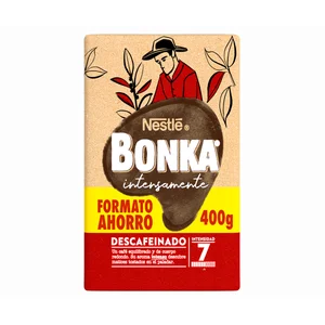BONKA Café molido descafeinado del trópico  400 g.