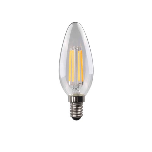 Bombilla Led E14, 6,5W=60W, luz cálida, 806lm, PRODUCTO ALCAMPO.