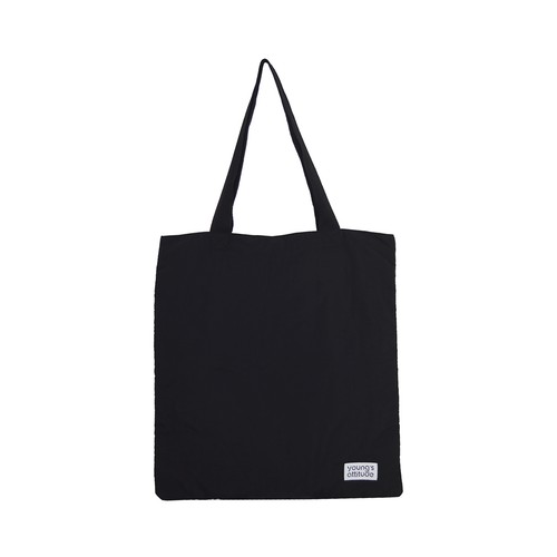 Totebag color negro Attitude. YOUNG'S ATTITUDE