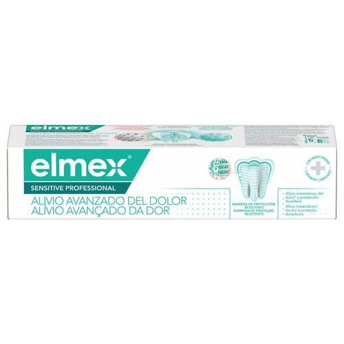 ELMEX Pasta de dientes (dentífrico) para el alivio instantáneo de la sensibilidad dental 75 ml.