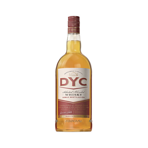 DYC Whisky blended nacional 5 años botella 1,5 l.