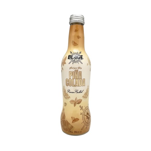 BL4DE Premium Piña colada, lista para tomar botella 27.5 cl.