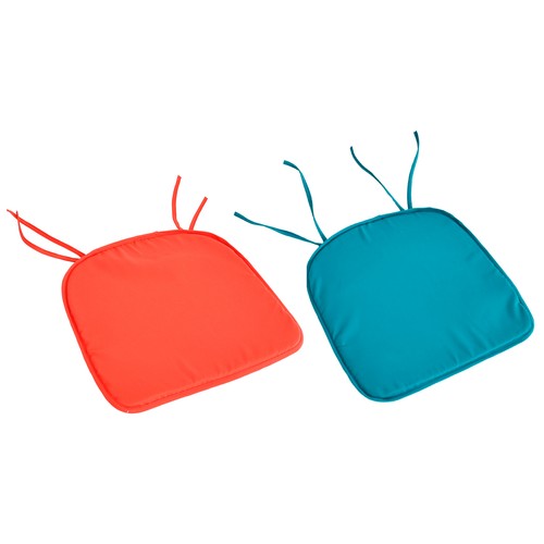 Cojín para silla de poliéster de 40x80 cm, colores surtidos, GARDENSTAR
