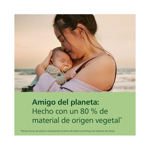 AVENT Ultra air de Philips Chupetes de 0 a 6 meses, con tetina con diseño ortodóntico 2 uds.