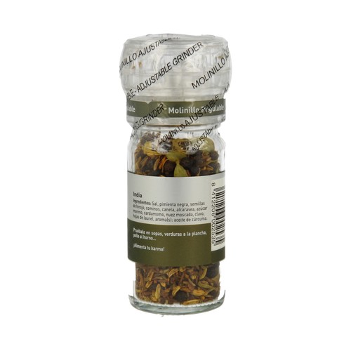 TOQUE Sazonador India ideal para sopas, verduras a la plancha o pollo al horno frasco de 40 g.