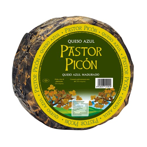PASTOR PICÓN Queso azul tierno, cuña.