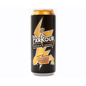 Bebida energética mango lata 50 cl.