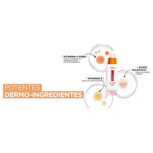 L´ORÉAL PARIS Revitalift clinical Sérum reductor de las manchas de la piel, apto incluso para pieles sensibles 30 ml.