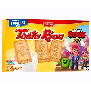 CUÉTARA Galleta Tostarica 760 g.