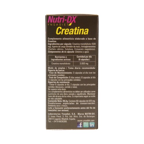 NUTRI-DX Creatina NUTRI-DX 60 uds