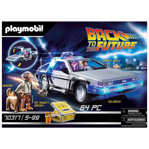 PLAYMOBIL back to the future delorean
