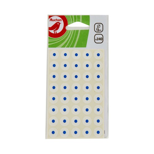 Bolsa 240 Arandelas Adhesiva De Refuerzo 13mm AUCHAN.