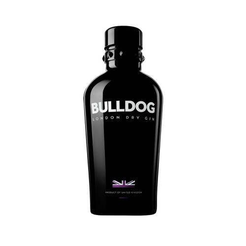 BULLDOG Ginebra inglesa tipo London dry gin botella 1 l.