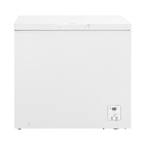 Arcón congelador HISENSE FT237D4BW21, clasificación energética: E, H: 84,2cm,A: 89,1cm, F: 55,7cm, capacidad total: 182L.