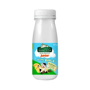 CASA GRANDE DE XANCEDA Leche fermentada ecológica con Lcasei y sabor a vainilla 165 g.