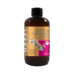 SANON Aceite de almendras dulces con rosa mosqueta 250 ml.
