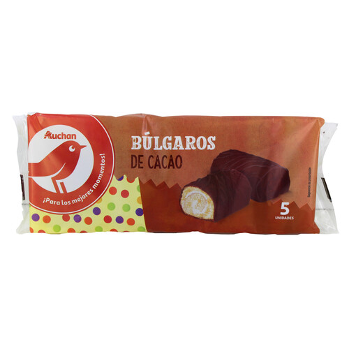 PRODUCTO ALCAMPO Búlgaros al cacao PRODUCTO ALCAMPO 5 uds. 175 g.