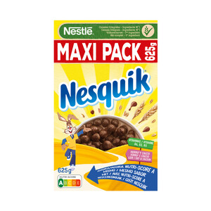 Imagen de NESTLÉ de NESQUIK Cereales integrales cubiertos de chocolate 625 g.