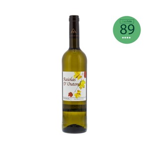 Imagen de RAIOLAS D'OUTONO Vino blanco albariño con D.O. Rías Baixas botella 75 cl.