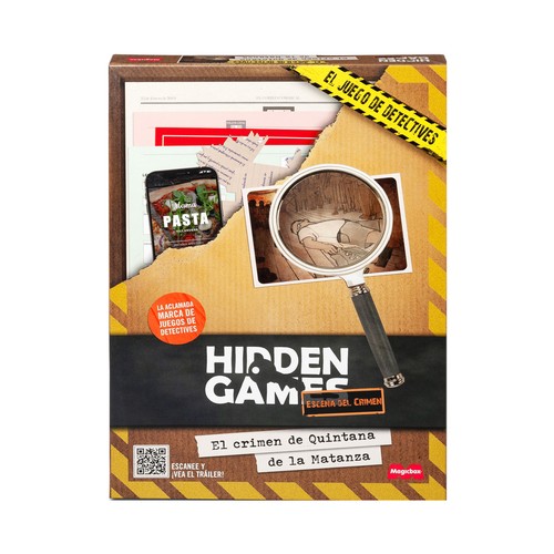 Juego de detectives Hidden Games, modelos surtidos +14 Años MAGIC BOX