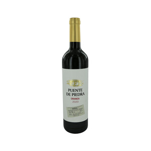 PUENTE DE PIEDRA  Vino tinto crianza con D.O.P Cariñena botella de 75 cl.