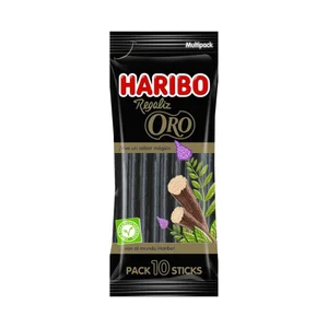 HARIBO ORO Regaliz negro 10 uds. x 125 g.